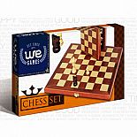 WE Games 11" Folding Chess Set