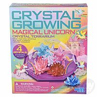 Crystal Growing - Magical Unicorn Crystal Terrarium - Us