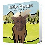 Little Moose Finger Puppet Bk