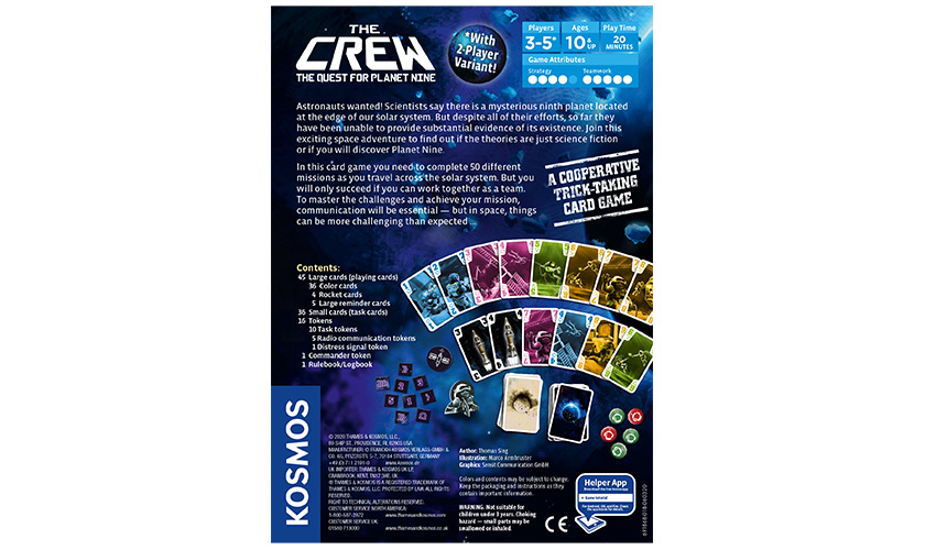 Crew: The Quest for Planet Nine Card Game by Thames & Kosmos