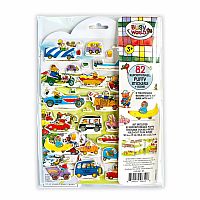 Busy Town Puffy Sticker Playset